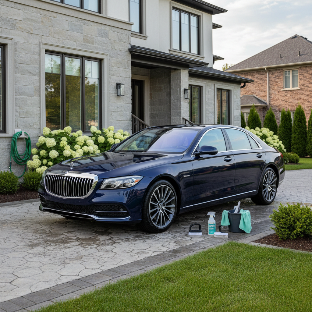 Idealny dom: Jak dbać o wygląd samochodu pod domem?