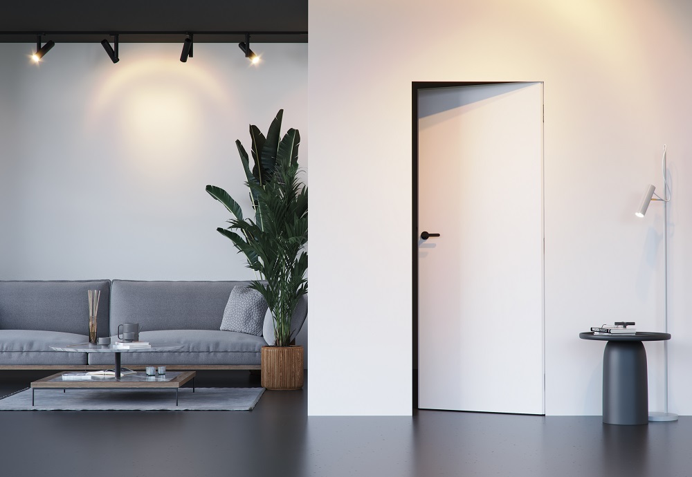Drzwi w kolorze ściany? Zobacz trend „invisible doors” w praktyce